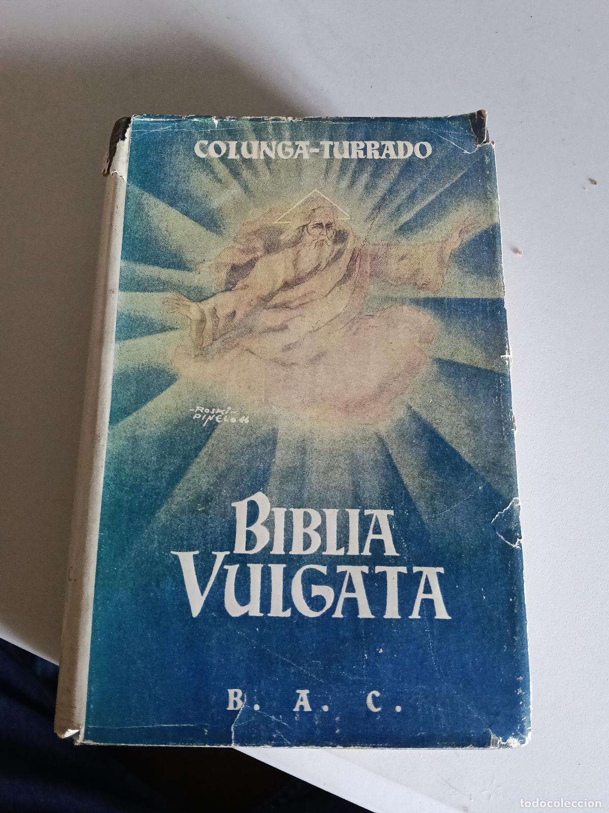 Livres d'occasion: BIBLIA VULGATA SACRA 1946 1&ordf; EDICION EDICIONES BAC