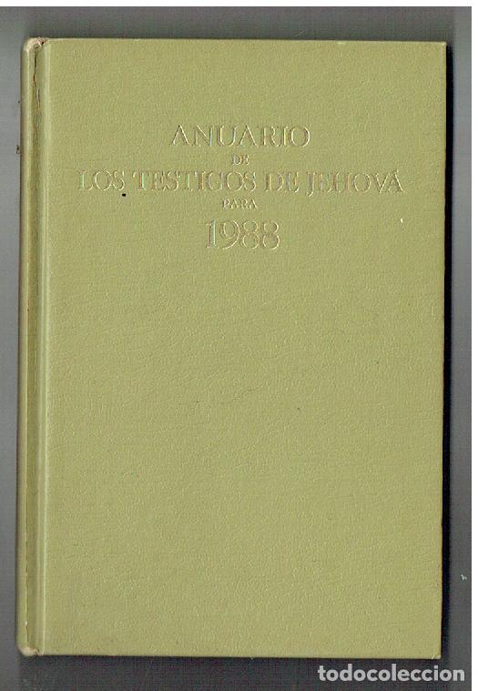 Livres d'occasion: ANUARIO DE LOS TESTIGOS DE JEHOV&Aacute; PARA 1988. (ST/SL5.1)
