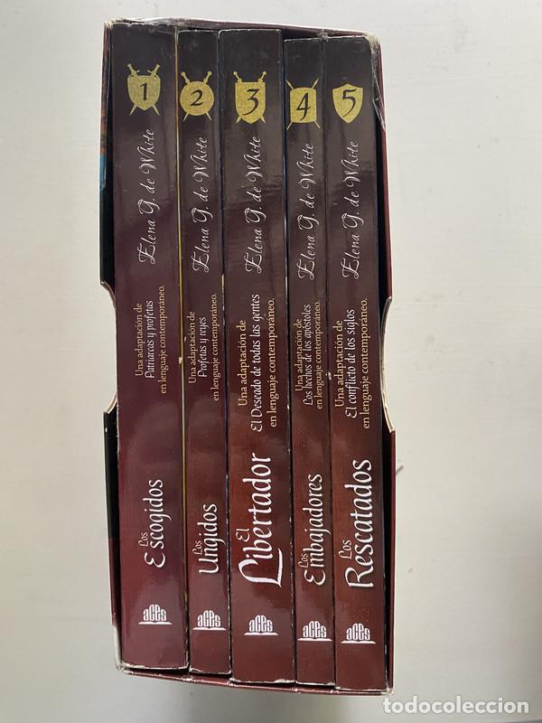 Libros de segunda mano: Los Escogidos / Los Ungidos / El Libertador / Los Embajadores / Los Rescatados - White Elena G. de