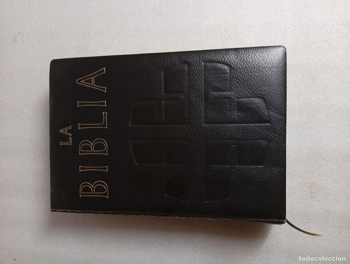Libros de segunda mano: LA BIBLIA - EDICION ENCUADERNACION LUJO