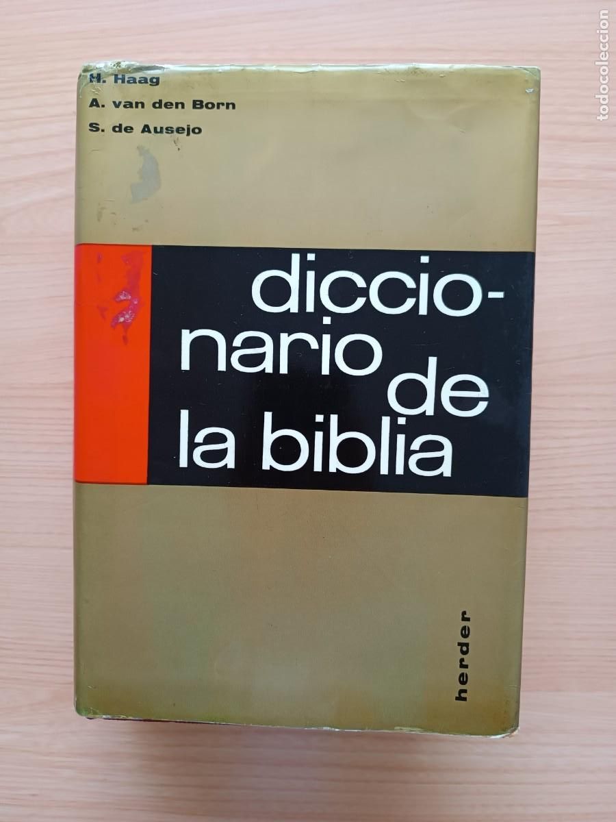 Libros de segunda mano: Diccionario de La Biblia - Haag / Van der Born y de Ausejo. Herder