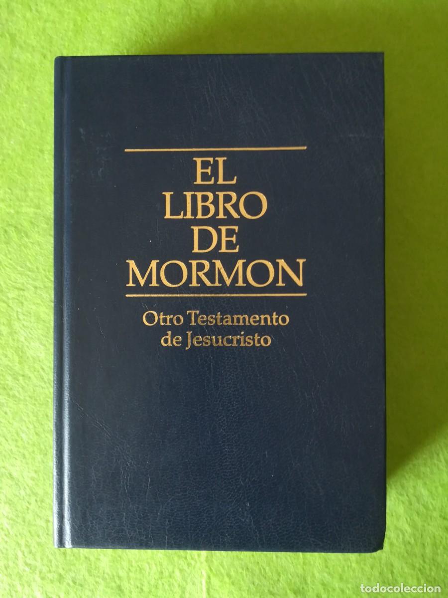 Libros de segunda mano: El libro de mormon otro testamento de Jesucristo 1980