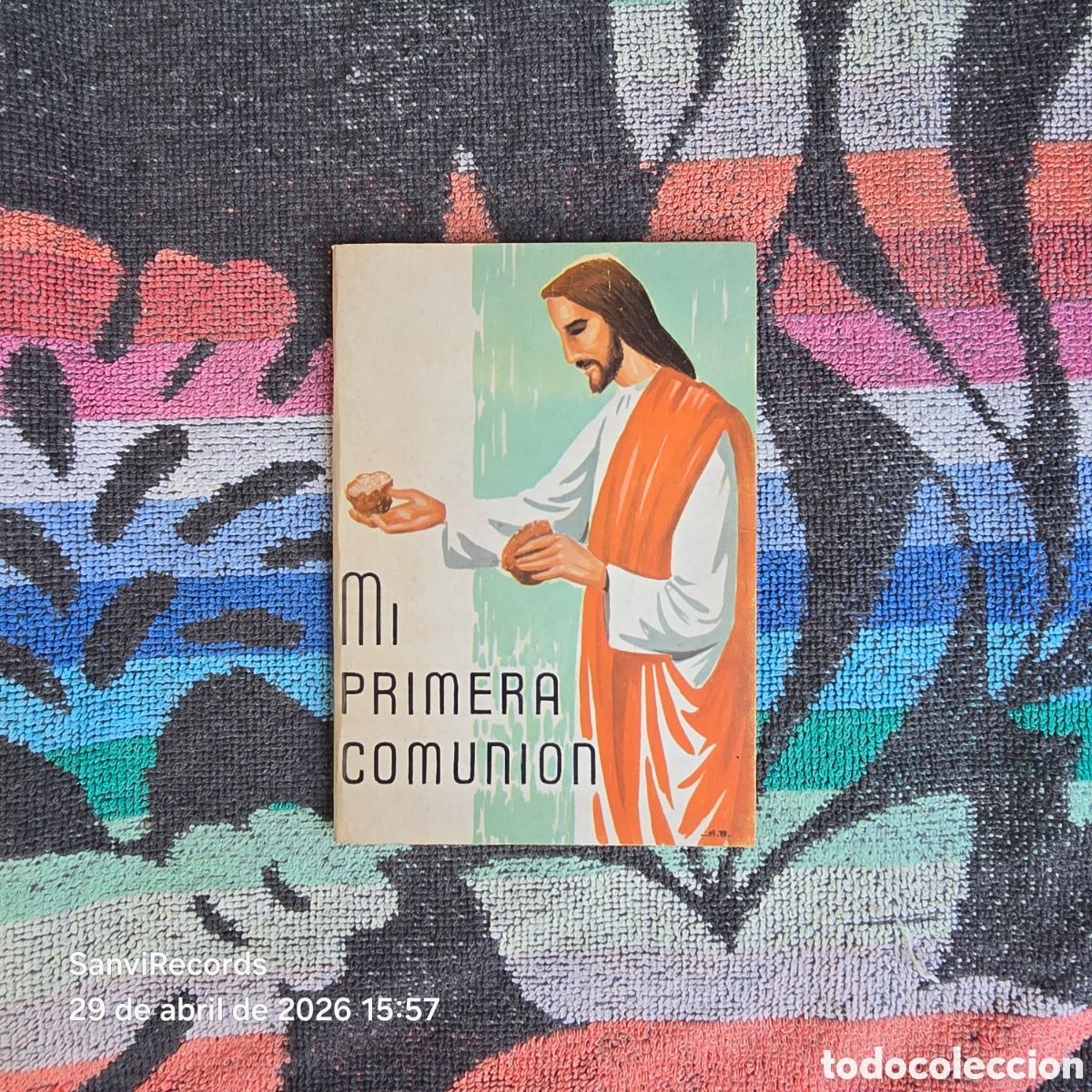 Libros de segunda mano: MI PRIMERA COMUNI&Oacute;N (BRU&Ntilde;O)