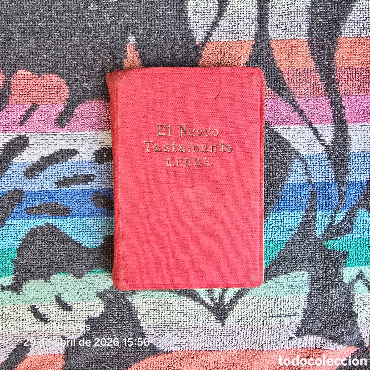 Libros de segunda mano: EL NUEVO TESTAMENTO (A.F.E.B.E.)
