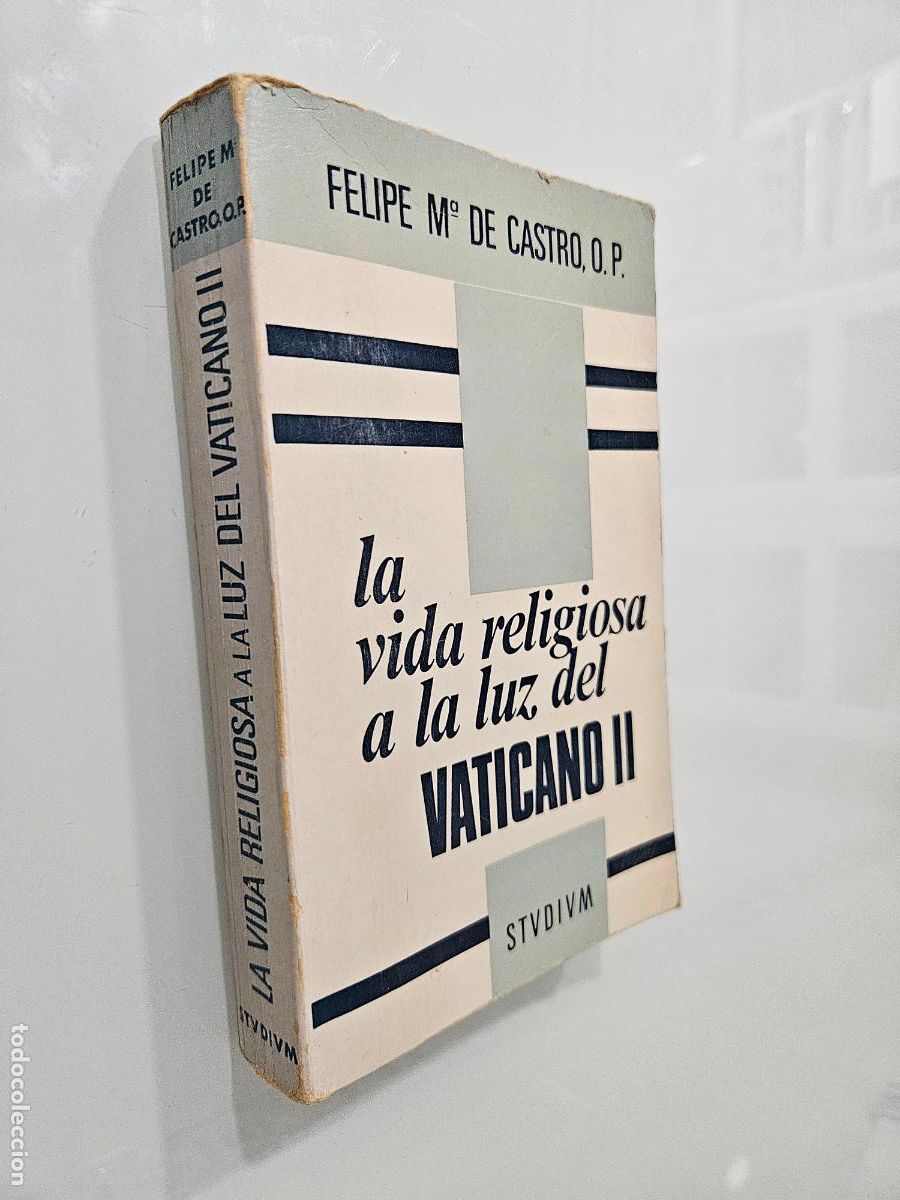 Libros de segunda mano: La vida religiosa a la luz del Vaticano II | Castro, Felipe Mar&iacute;a de | Editorial Studium, 1968