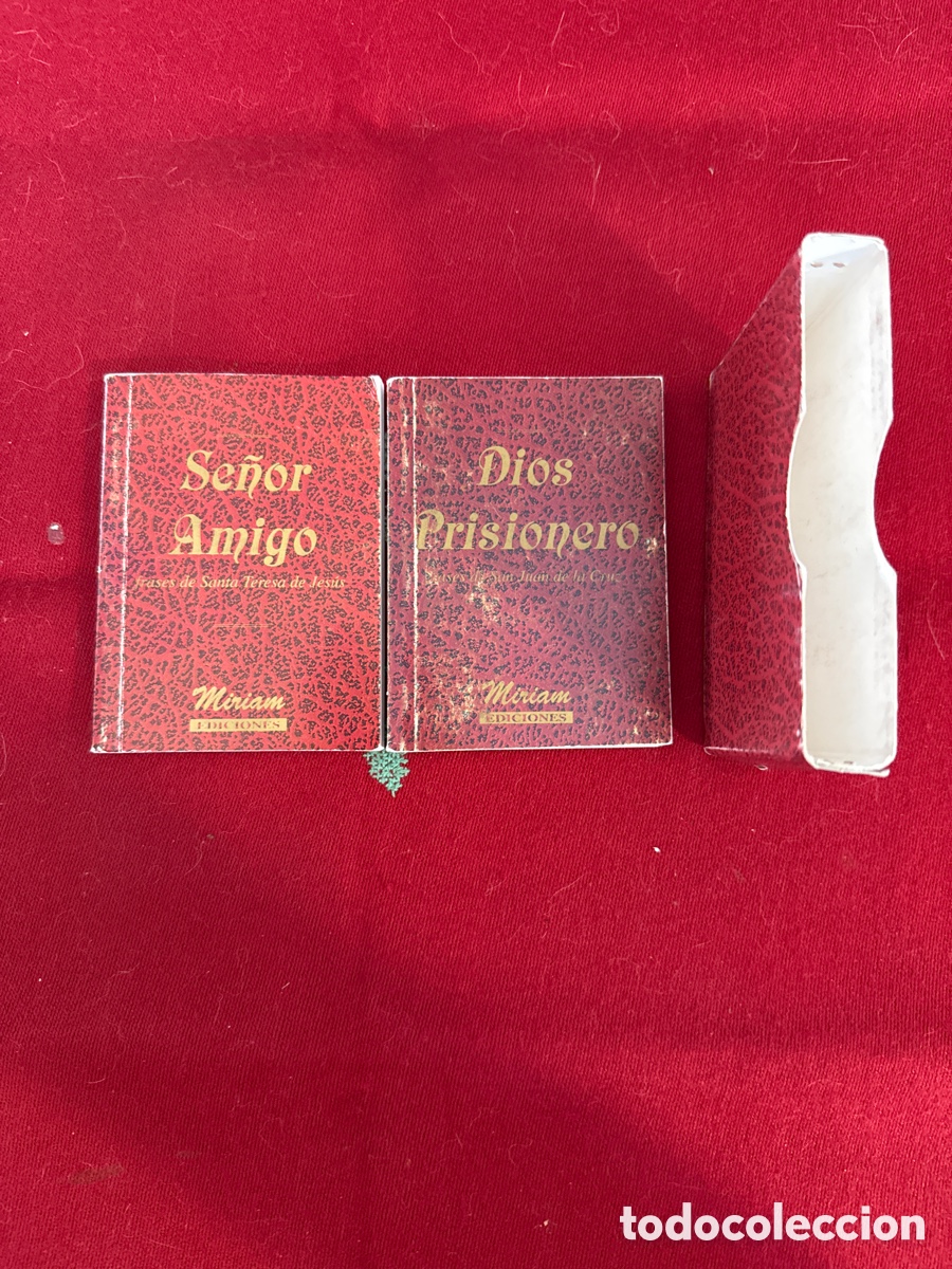 Libros de segunda mano: Estuche (edici&oacute;n conjunta): Se&ntilde;or amigo y Dios prisionero.