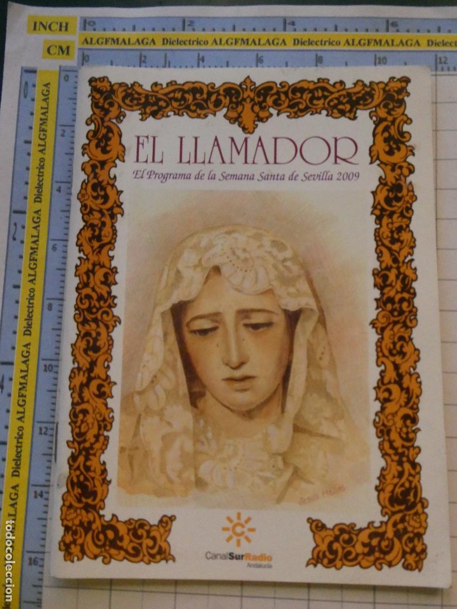 Libros de segunda mano: LIBRITO RELIGIOSO SEMANA SANTA SEVILLA. ITINERARIOS HORARIOS PROGRAMA 2009 LLAMADOR CANAL SUR. 1671