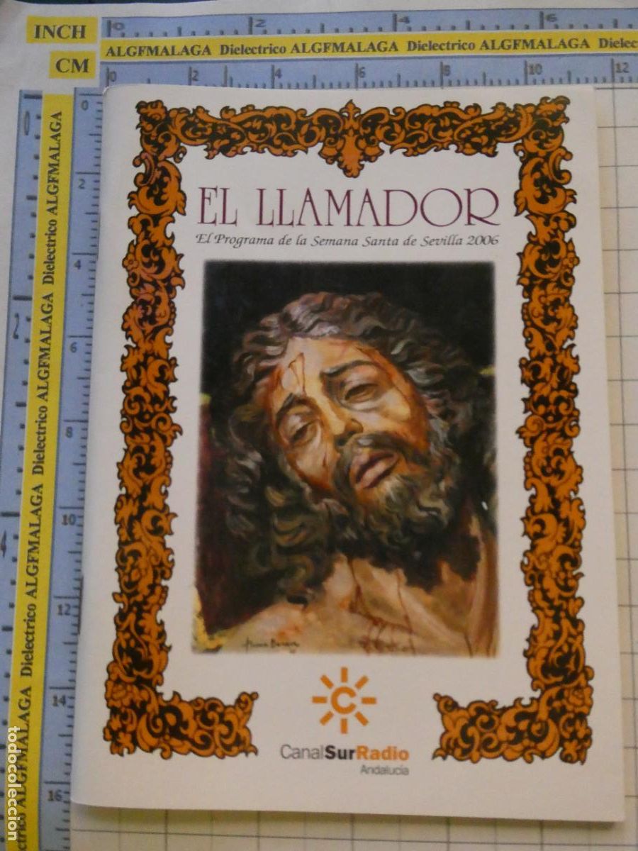 Libros de segunda mano: LIBRITO RELIGIOSO SEMANA SANTA SEVILLA. ITINERARIOS HORARIOS PROGRAMA 2006 LLAMADOR CANAL SUR. 1674