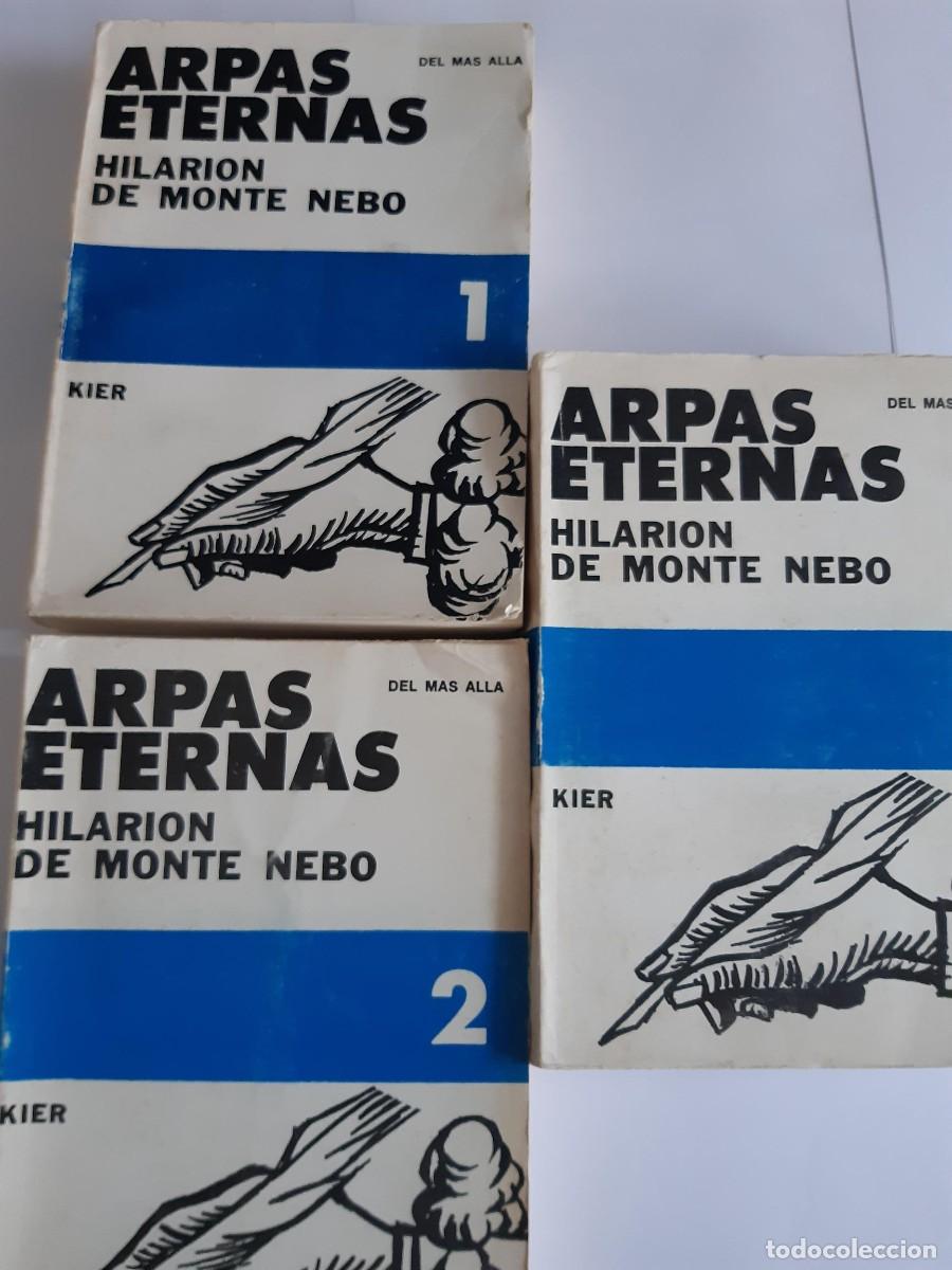 Libros de segunda mano: HILARI&Oacute;N DE MONTE NEBO : ARPAS ETERNAS - TRES TOMOS ESPIRITUALIDAD JESUCRISTO