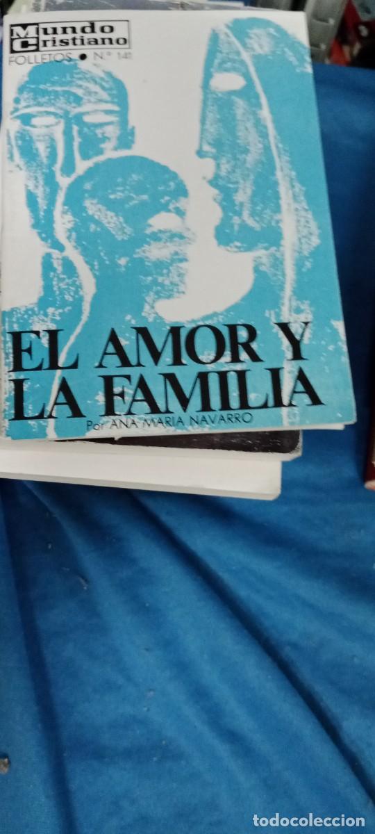 Libros de segunda mano: EL AMOR Y LA FAMILIA ANA MARIA NAVARRO LIBRO GG-BTJ