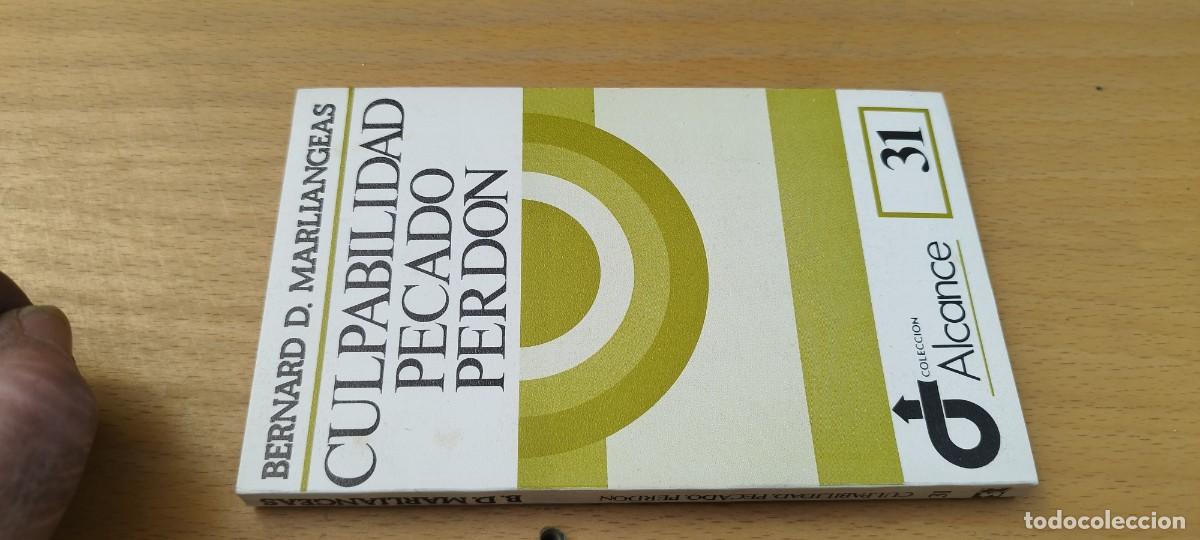 Libros de segunda mano: CULPABILIDAD PECADO PERDON / BERNARD MARLIANGEAS / KARA 10 / ALCANCE