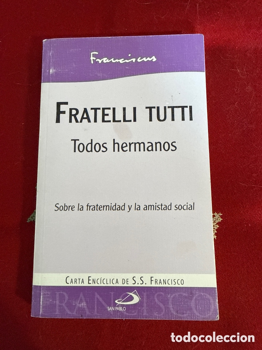 Libros de segunda mano: Carta Enc&iacute;clica Fratelli tutti. Papa Francisco.