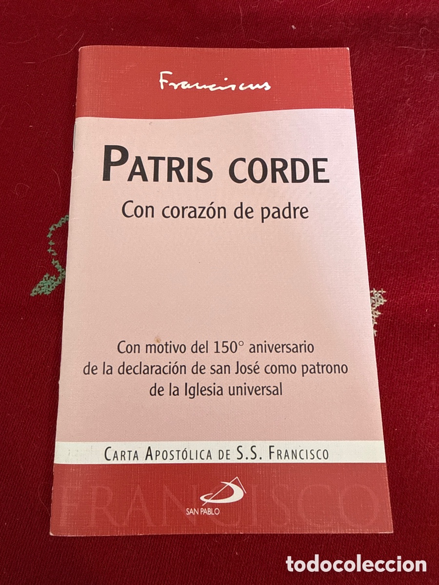 Libros de segunda mano: Carta Apost&oacute;lica Patris corde. Papa Francisco.