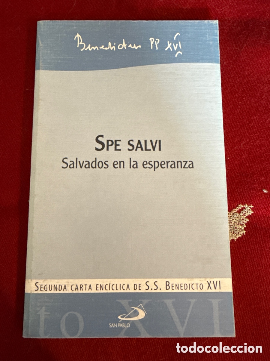 Libros de segunda mano: Carta Enc&iacute;clica Spe salvi. Papa Benedicto XVI.