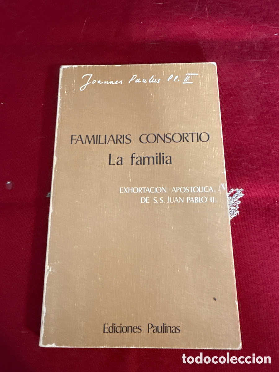 Libros de segunda mano: Exhortaci&oacute;n apost&oacute;lica Familiaris Consortio. Papa Juan Pablo II.