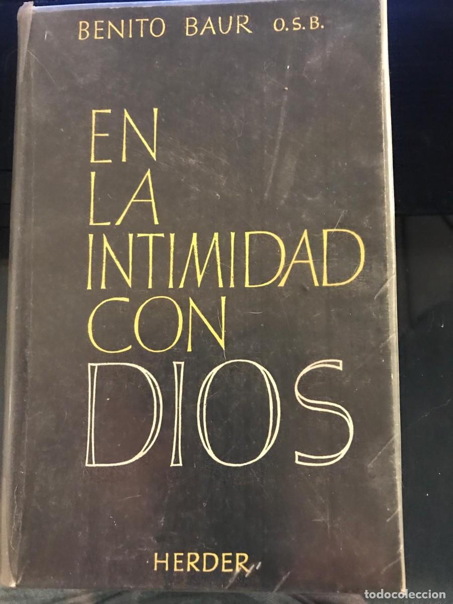Libri di seconda mano: Lote 6 libros de espiritualidad y vida cristiana: Santo Abandono, Cristo Vivo, Eucarist&iacute;a, Intimidad