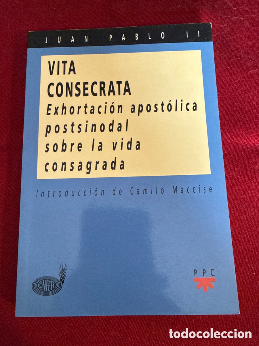 Libros de segunda mano: Exhortaci&oacute;n apost&oacute;lica Vita Consecrata. Papa Juan Pablo II.