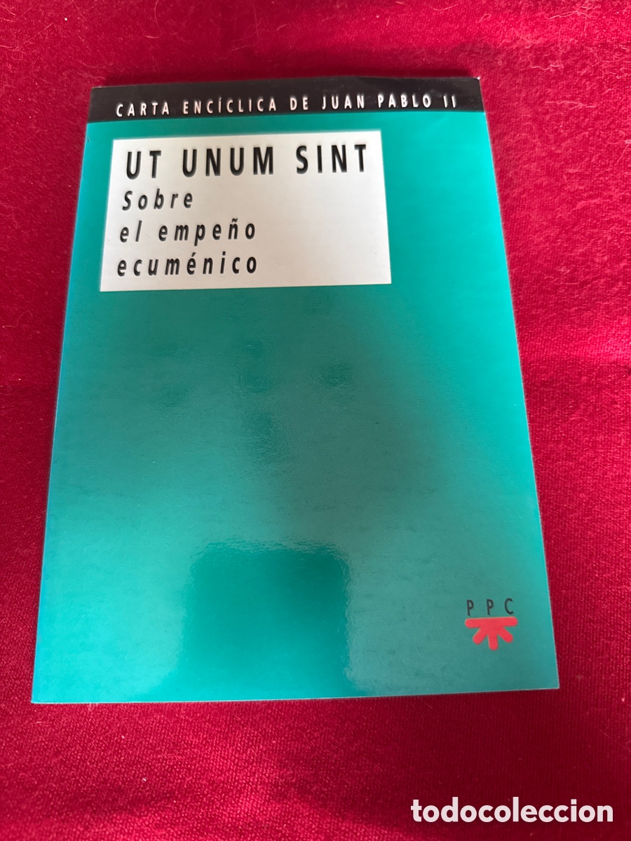 Libros de segunda mano: Carta enc&iacute;clica Ut unum sint. Papa Juan Pablo II.