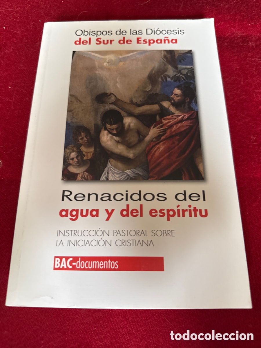 Libros de segunda mano: Instrucci&oacute;n pastoral &ldquo;Renacidos del agua y del esp&iacute;ritu&rdquo;.