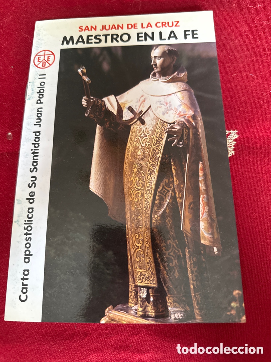 Libros de segunda mano: Carta apost&oacute;lica San Juan de la Cruz, maestro en la fe. Papa Juan Pablo II