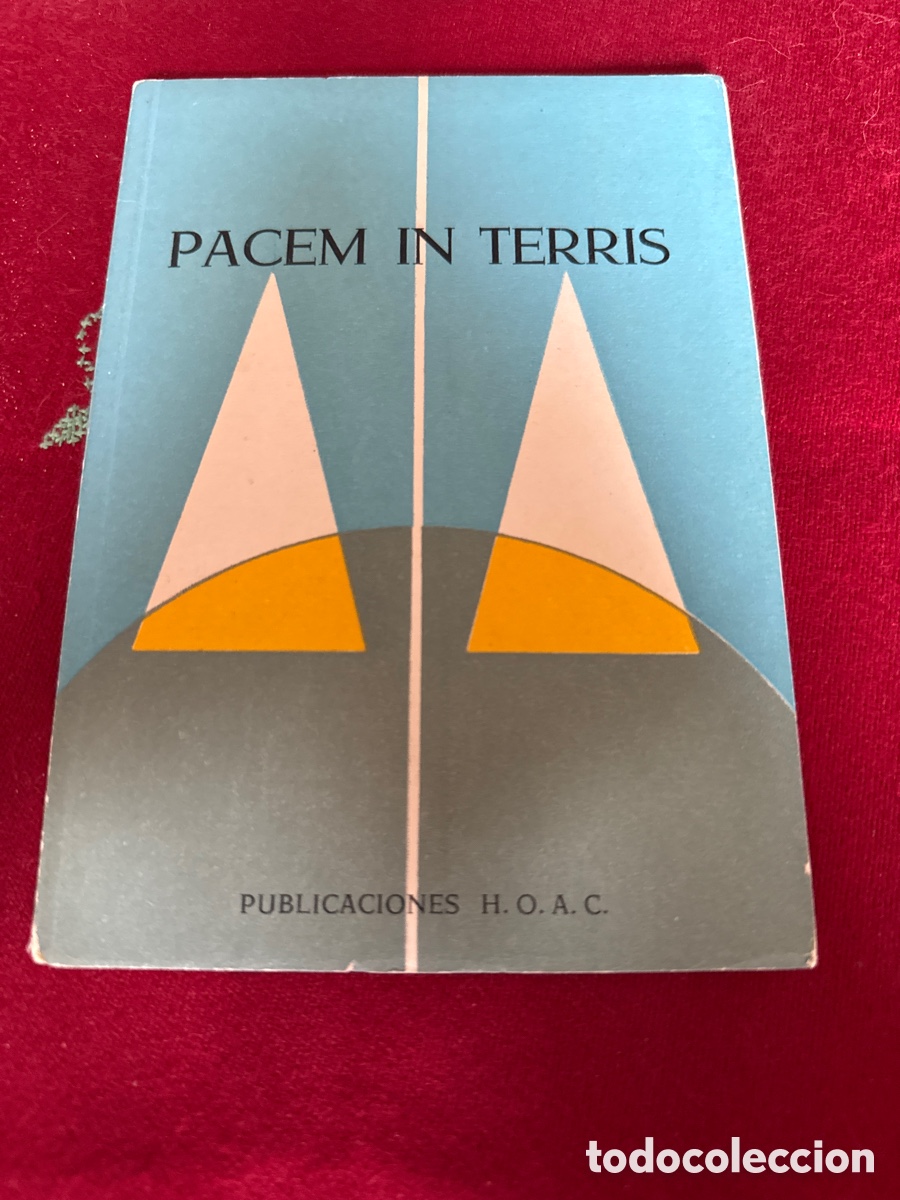 Libros de segunda mano: Carta Enc&iacute;clica Pacem in terris. Papa Juan XXIII.