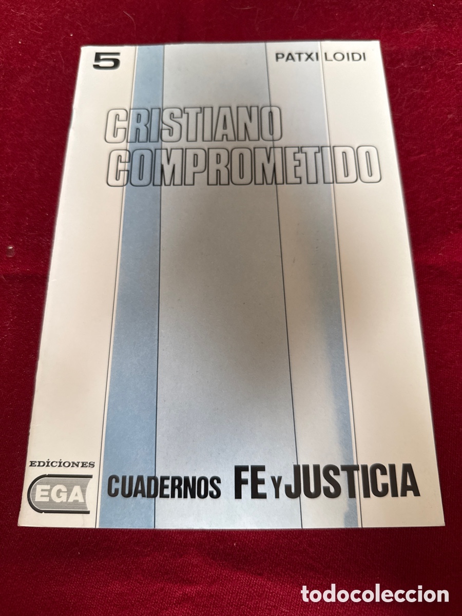 Libros de segunda mano: Cristiano comprometido&rdquo; de Patxi Loidi. Cuadernos Fe y Justicia 5.