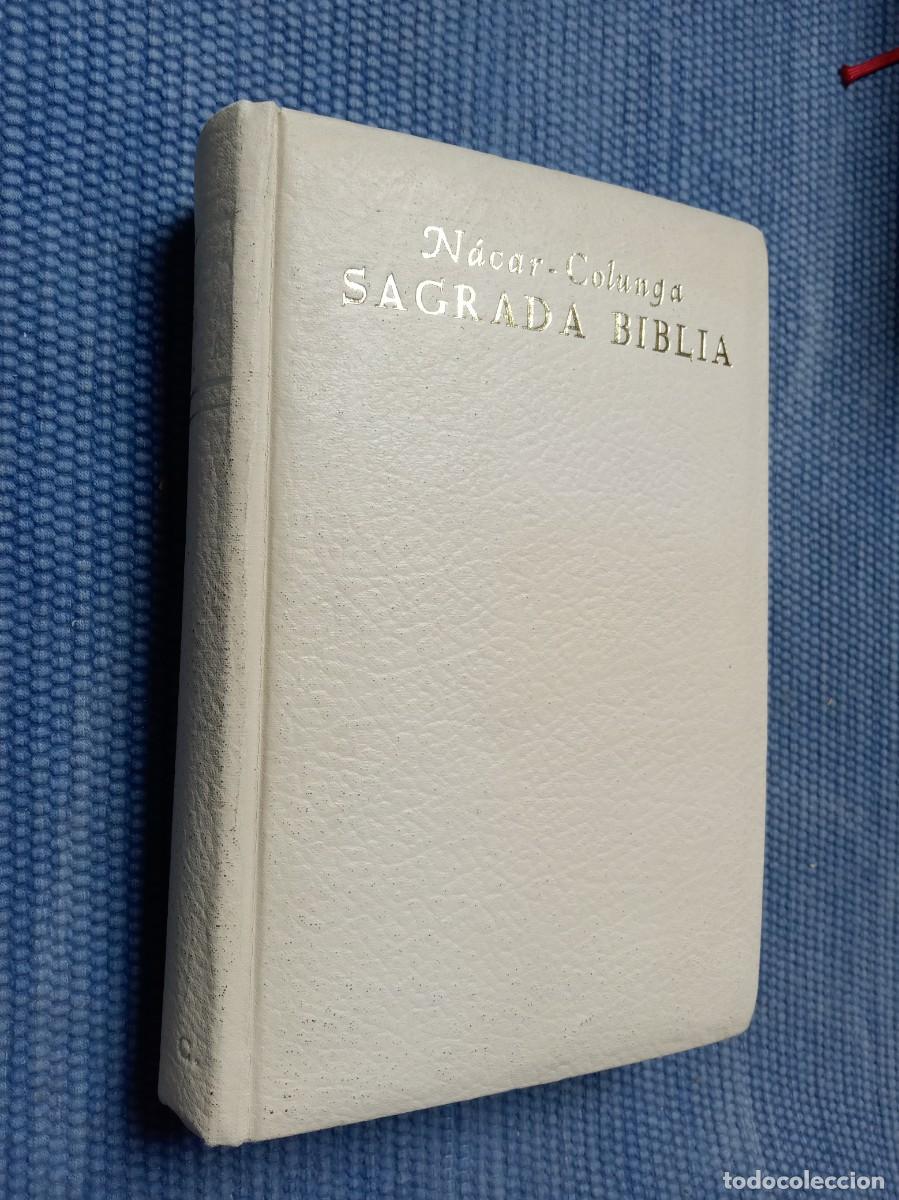 Libros de segunda mano: Sagrada Biblia - N&aacute;car - Colunga - Lujo