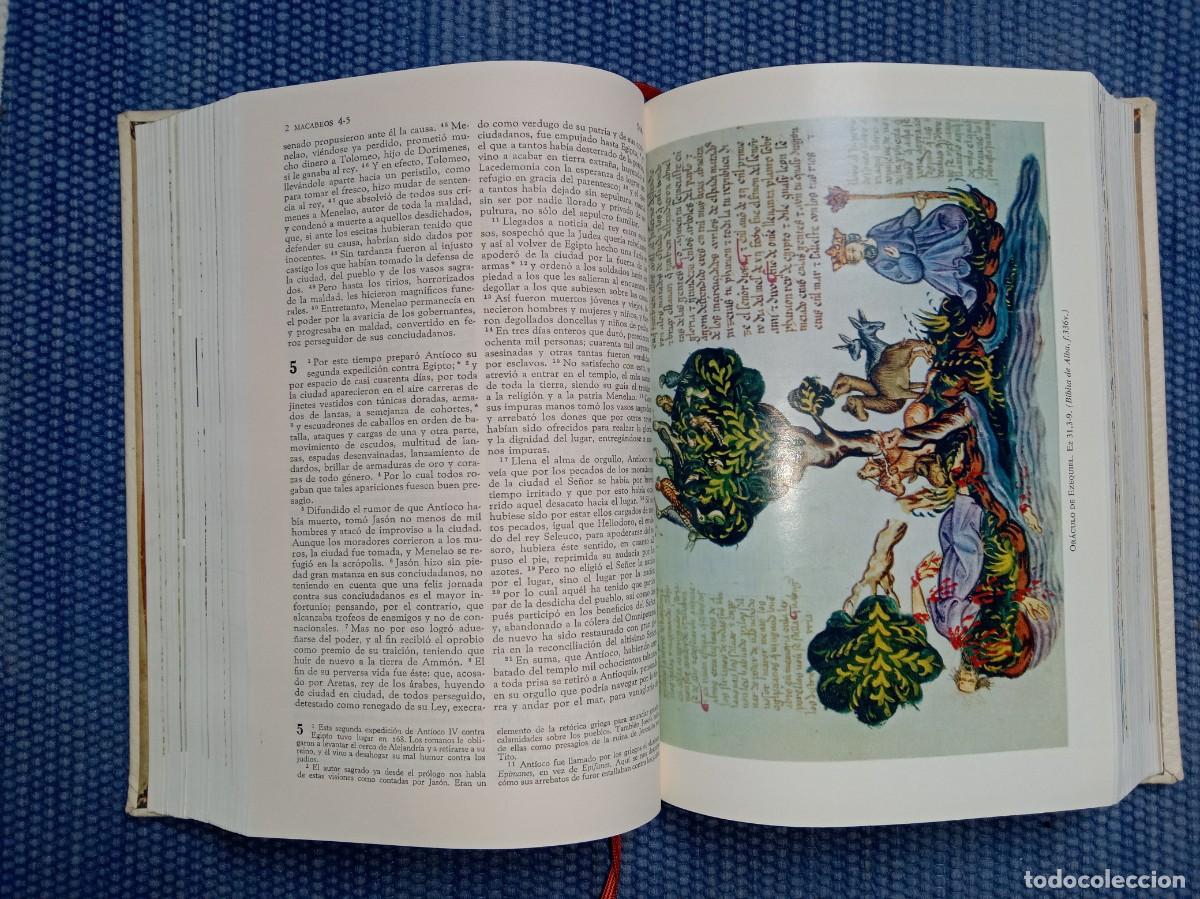 Libros de segunda mano: Sagrada Biblia - N&aacute;car - Colunga - Lujo - Foto 2