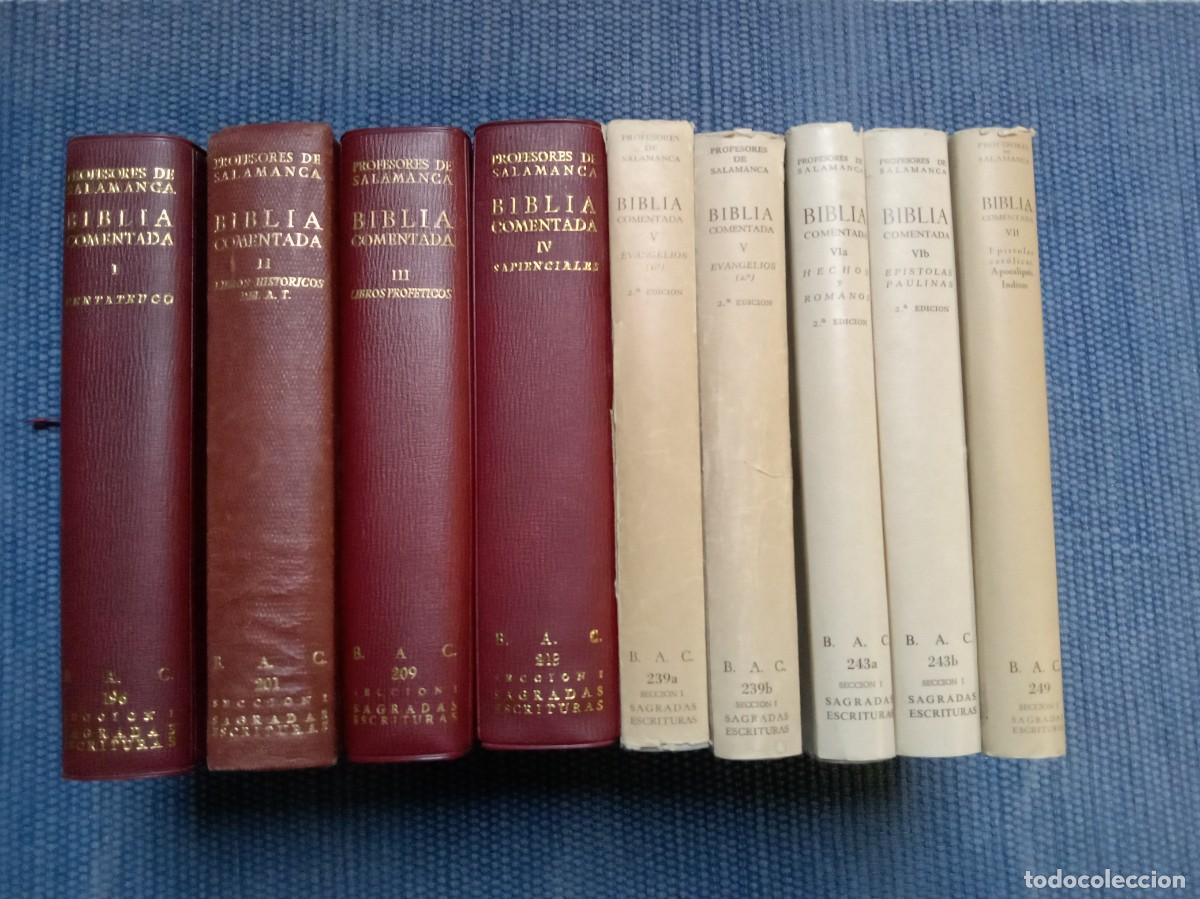 Libros de segunda mano: Profesores de Salamanca: Biblia comentada