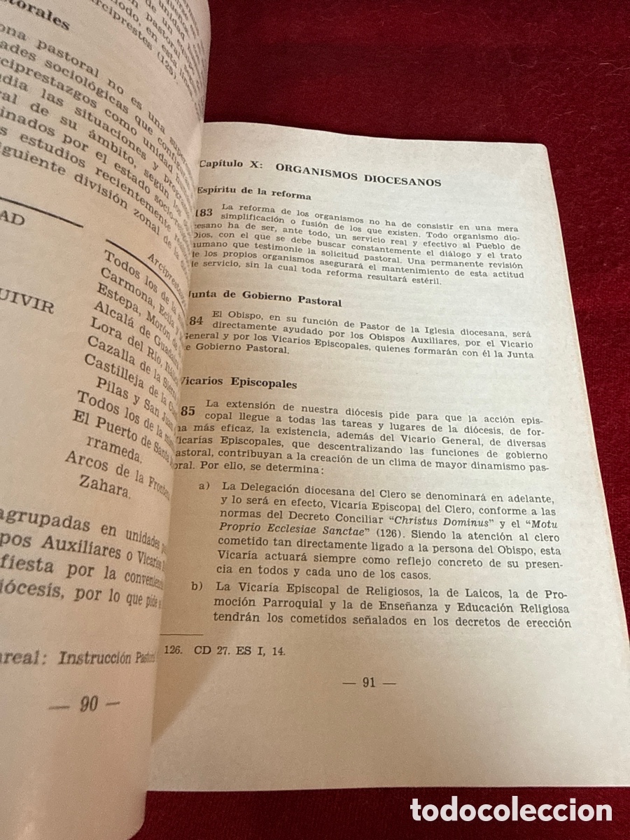 Libros de segunda mano: S&iacute;nodo Hispalense de 1973. - Foto 6