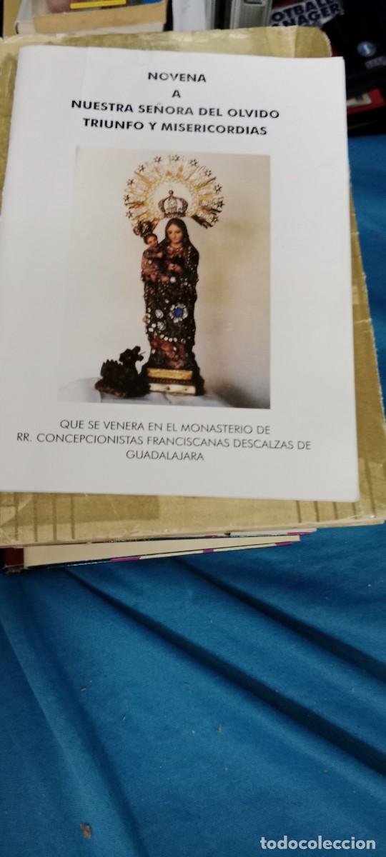 Libros de segunda mano: NOVENA A NUESTRA SE&Ntilde;ORA DEL OLVIDO TRIUNFO Y MISERICORDIAS FRANCISCANAS DESCALZAS GUADAL LIBRO GG-EX