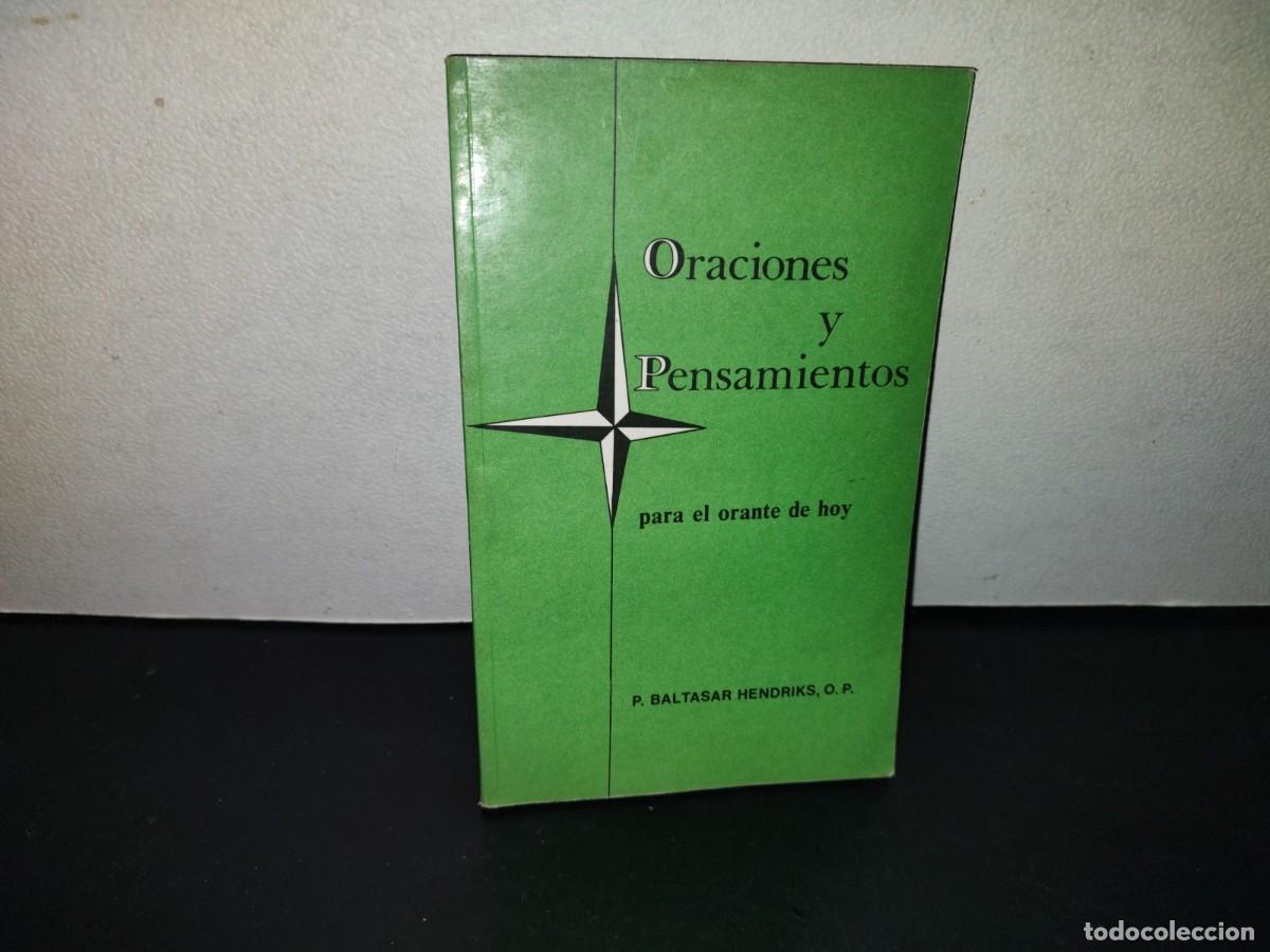 Libros de segunda mano: 216- Oraciones Y Pensamientos Para El Orante De Hoy - P. Baltasar Hendriks