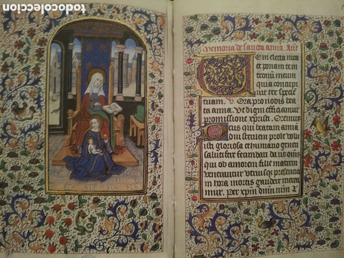 Libros de segunda mano: LIBRO DE HORAS DE LEONOR DE LA VEGA. Facs&iacute;mil y libro de estudios. - Foto 13