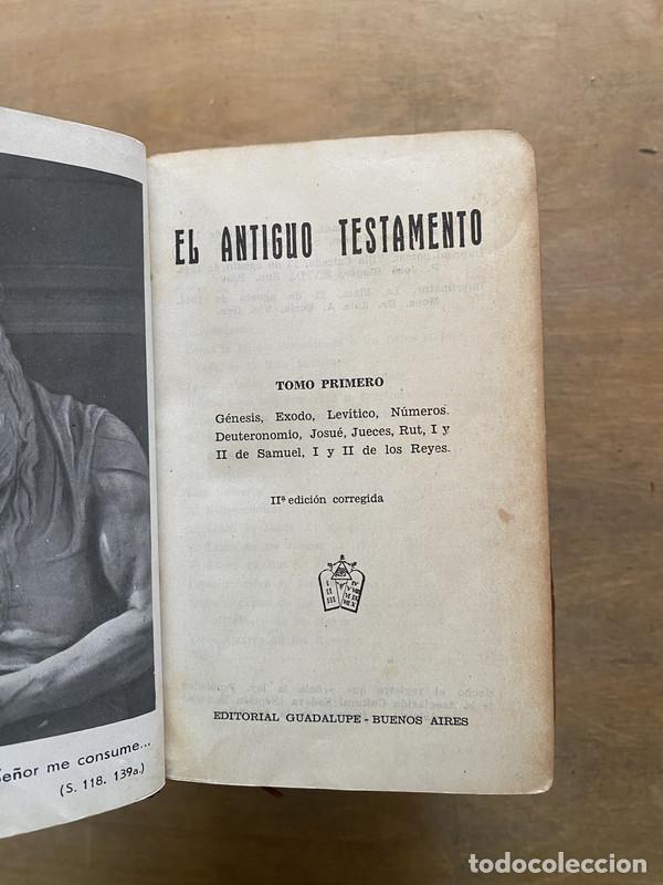 Libros de segunda mano: El Antiguo Testamento - - - Foto 2