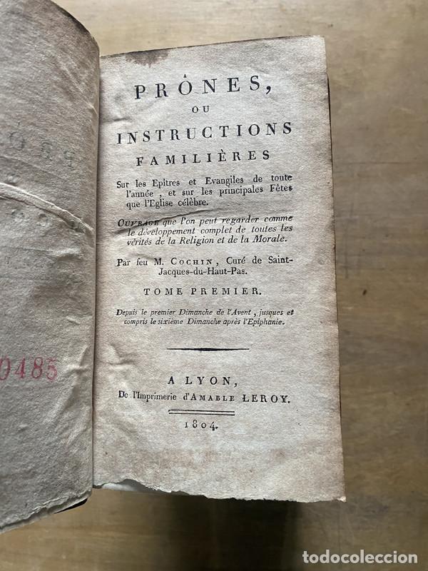 Libros de segunda mano: Pr&ocirc;nes ou Instructions Famili&egrave;res - Cochin M.