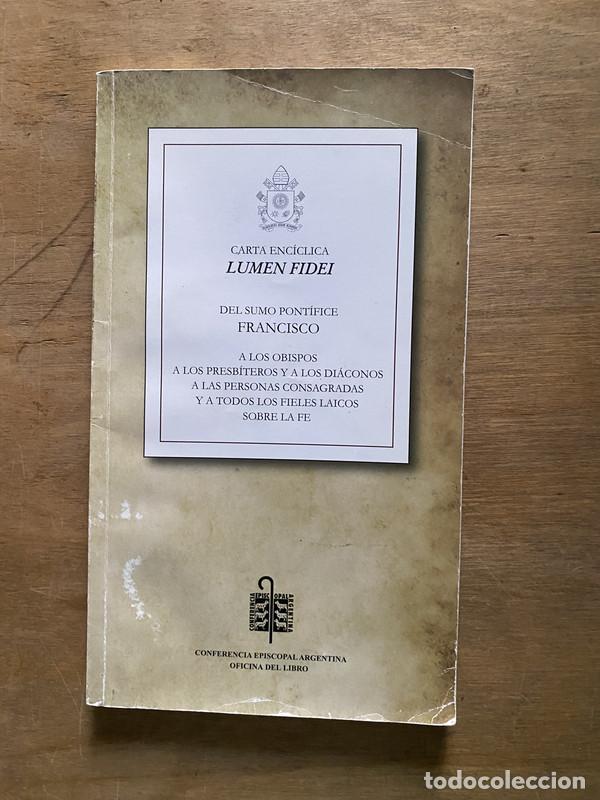 Libros de segunda mano: Carta enciclica Lumen Fidei del sumo pontifice Francisco - -