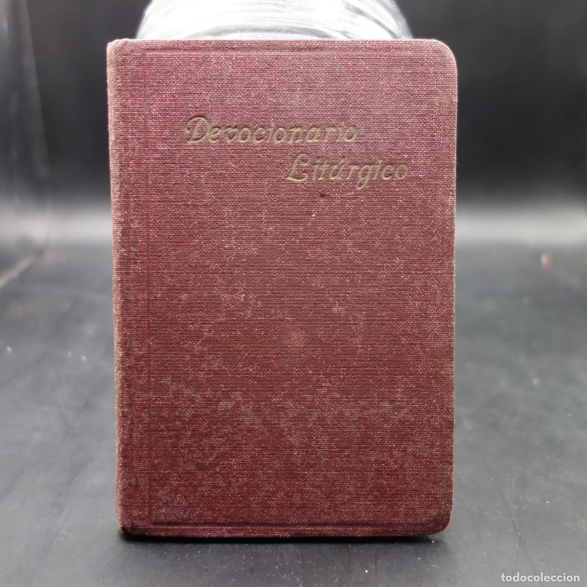 Libros de segunda mano: DEVOCIONARIO LITURGICO EDITORIAL BIBLIOGRAFICA ESPA&Ntilde;OLA