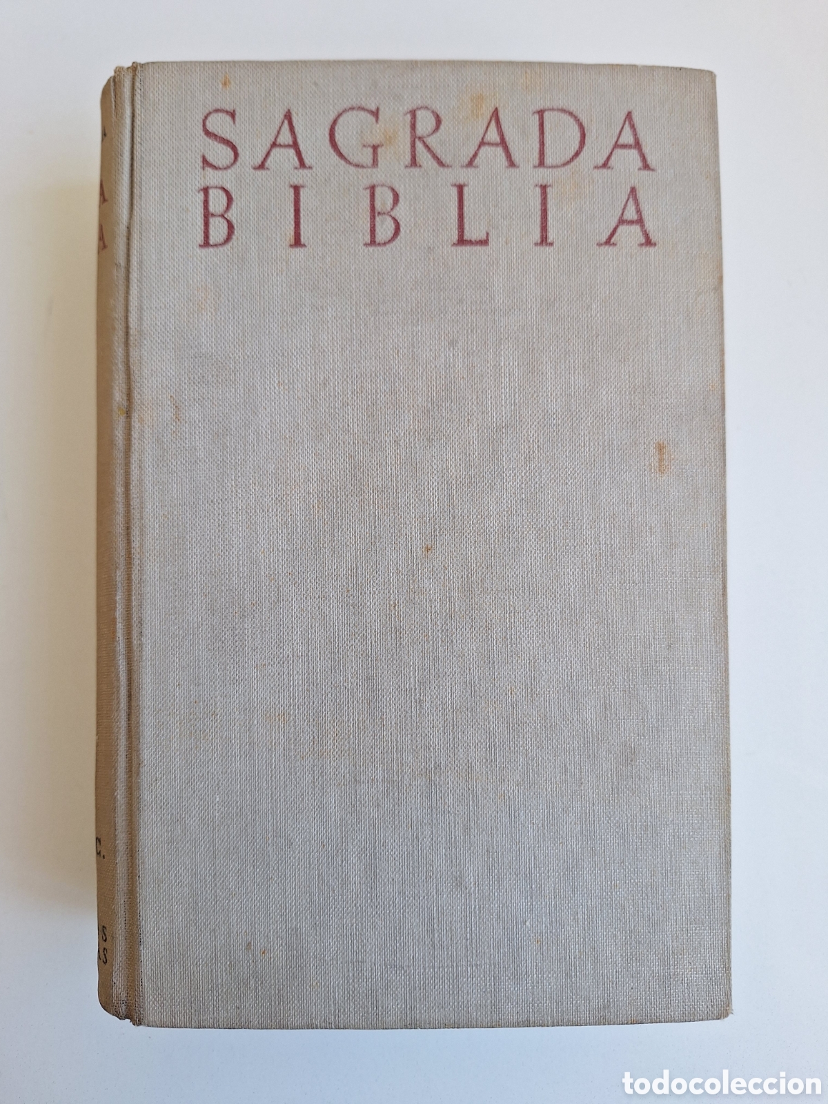 Libros de segunda mano: Sagrada Biblia Nacar Colunga, 8a edicion, 1958