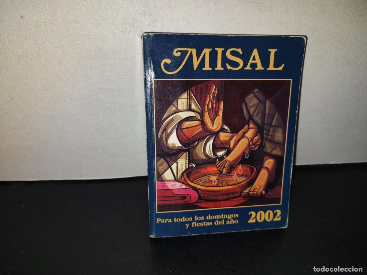 Libros de segunda mano: 217- Misal Para Todos Los Domingos Y Fiestas Del A&ntilde;o. 2002