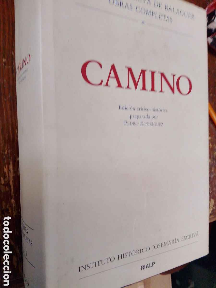 Libros de segunda mano: CAMINO. OBRAS COMPLETAS. ESCRIVA DE BALAGUER, JOSE MARIA. RIALP. 2002