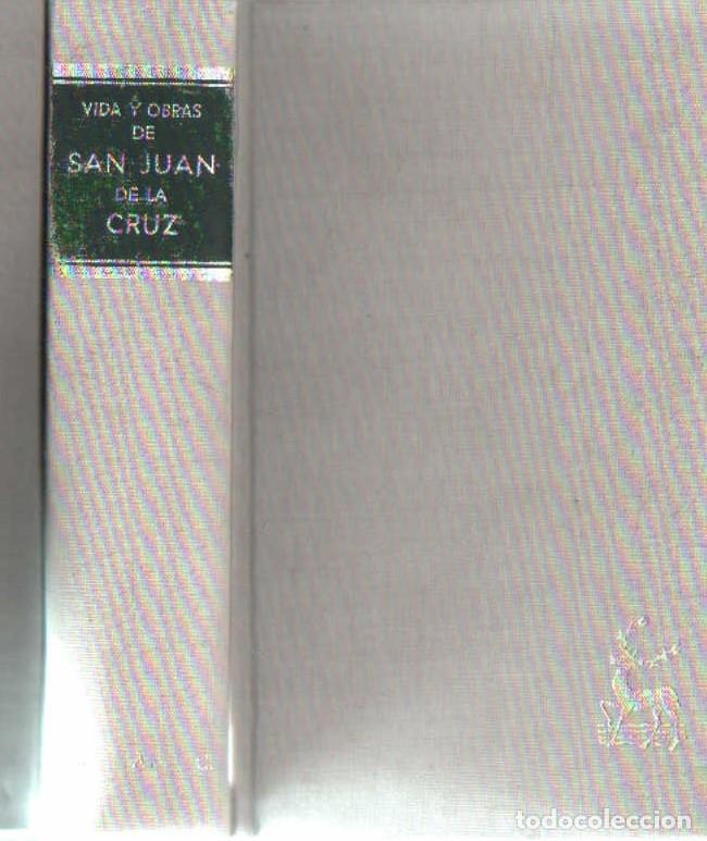 Libros de segunda mano: VIDA Y OBRA DE SAN JUAN DE LA CRUZ. RUANO, LUCINIO. A-RE-2437