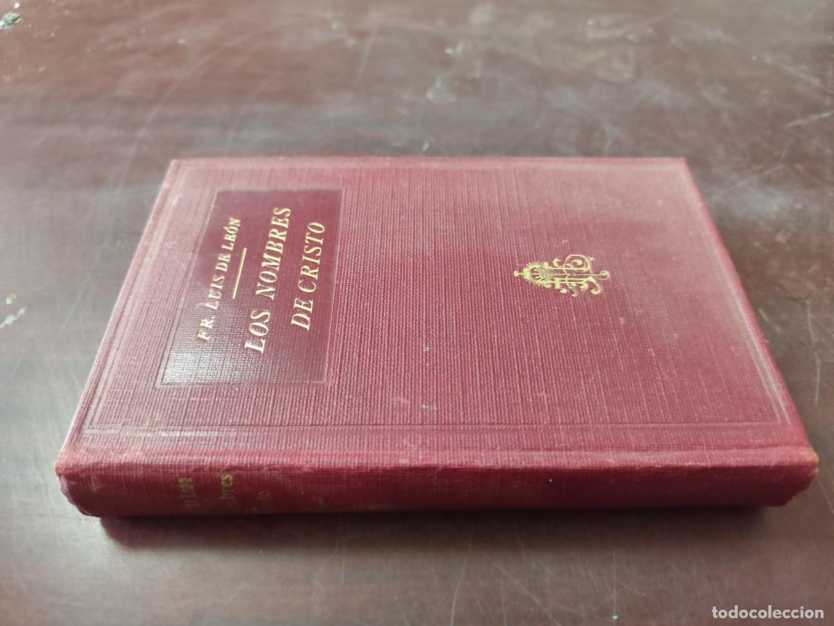 Libros de segunda mano: LOS NOMBRES DE CRISTO / FRAY LUIS DE LEON / PU-GUI-12 / APOSTOLADO DE LA PRENSA