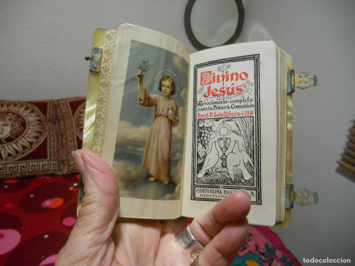 Libros de segunda mano: ANTIGUO MISAL DE COMUNION ,NACARADO , - Foto 6