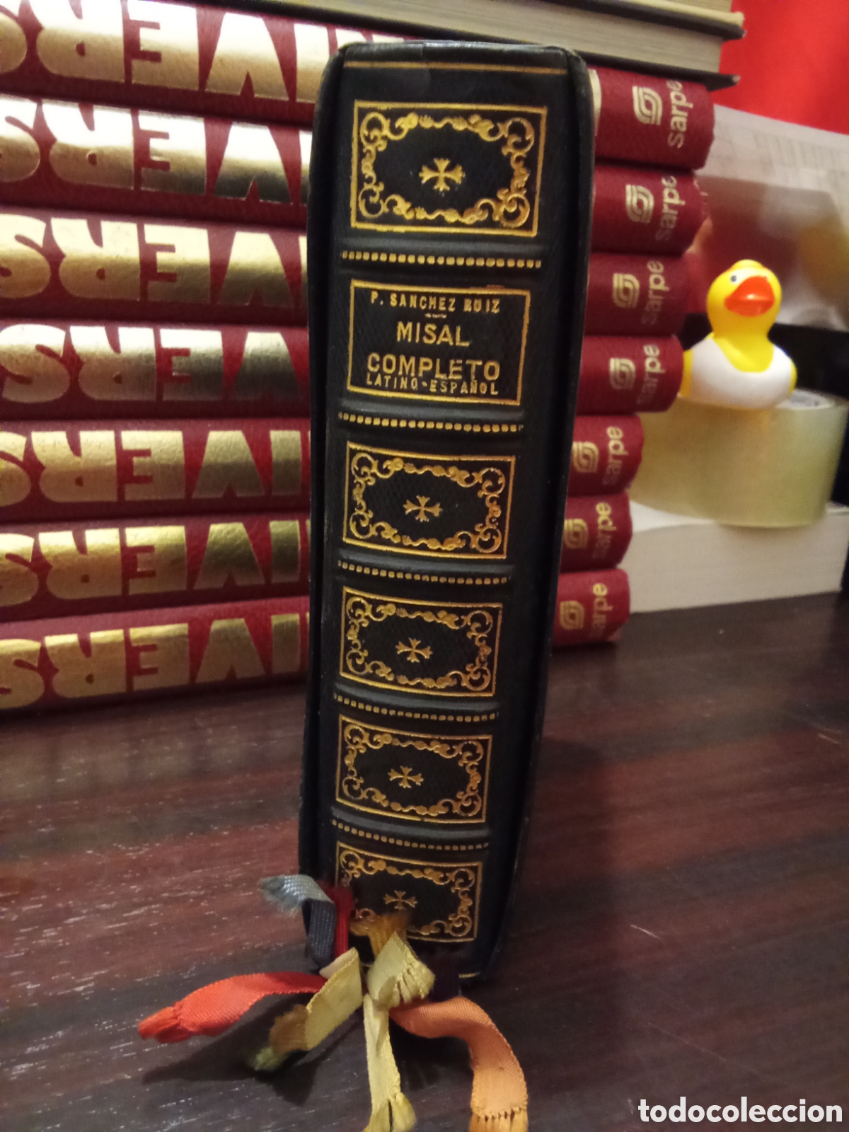 Gebrauchte B&uuml;cher: MISAL COMPLETO LAT&Iacute;NO ESPA&Ntilde;OL - S&Aacute;NCHEZ RUIZ &deg;edicion 1940 ENCUADERNACI&Oacute;N LUJO