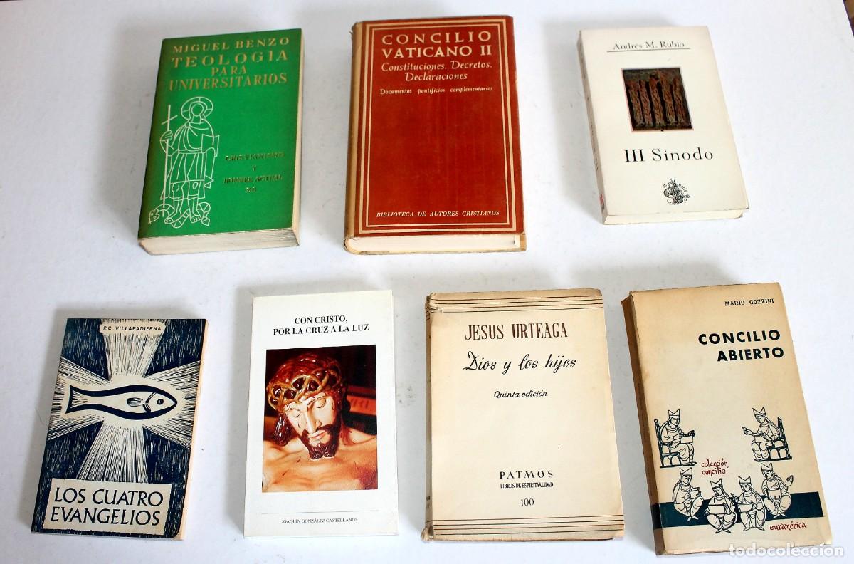 Libros de segunda mano: Lote 7 Libros Teolog&iacute;a y Espiritualidad - Concilio Vaticano II (BAC), Jes&uacute;s Urteaga, Miguel Benzo