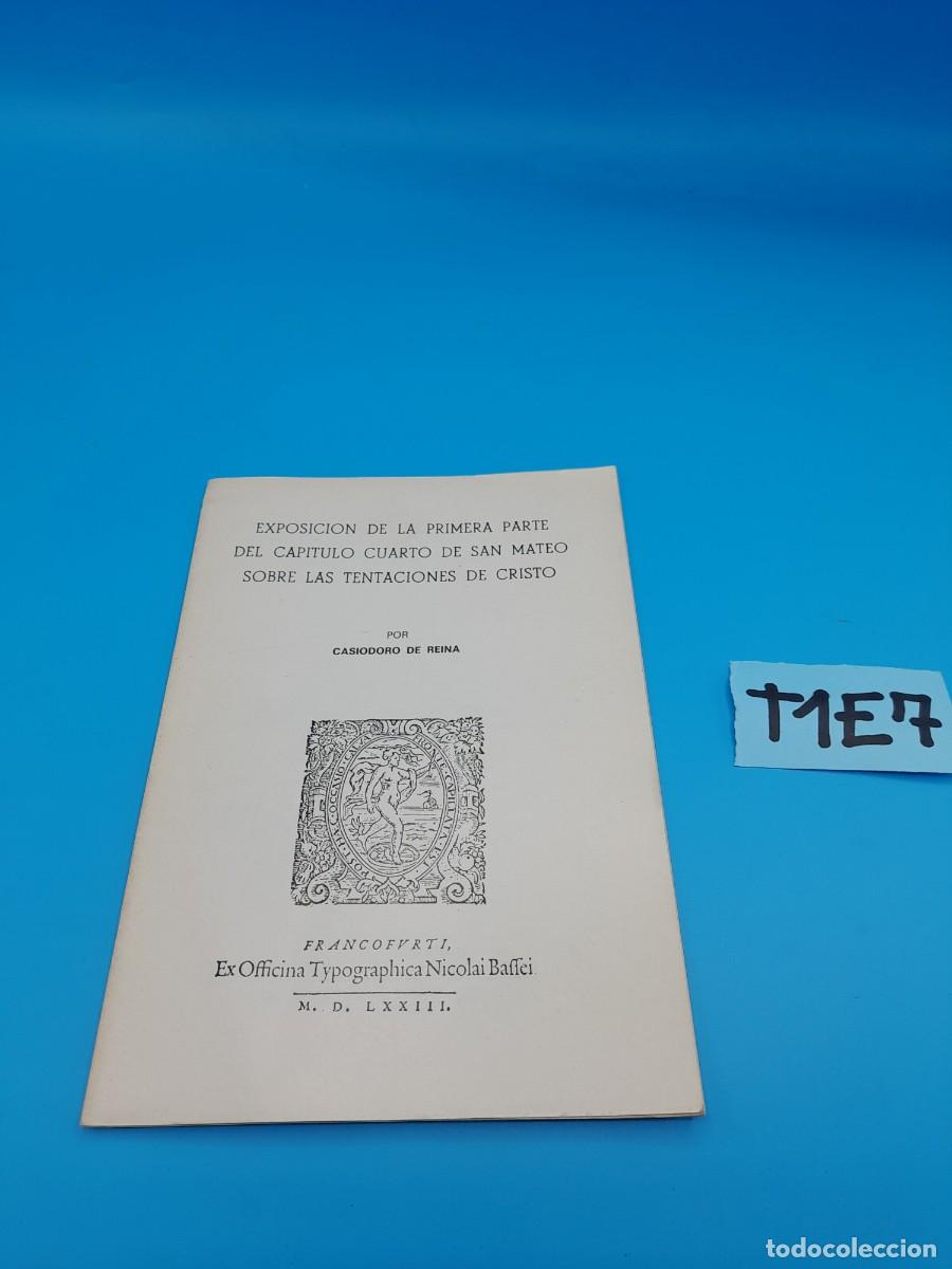 Libros de segunda mano: Exposici&oacute;n de la primera parte del cap&iacute;tulo cuarto de San Mateo sobre las tentaciones de Cristo &ndash; Ca