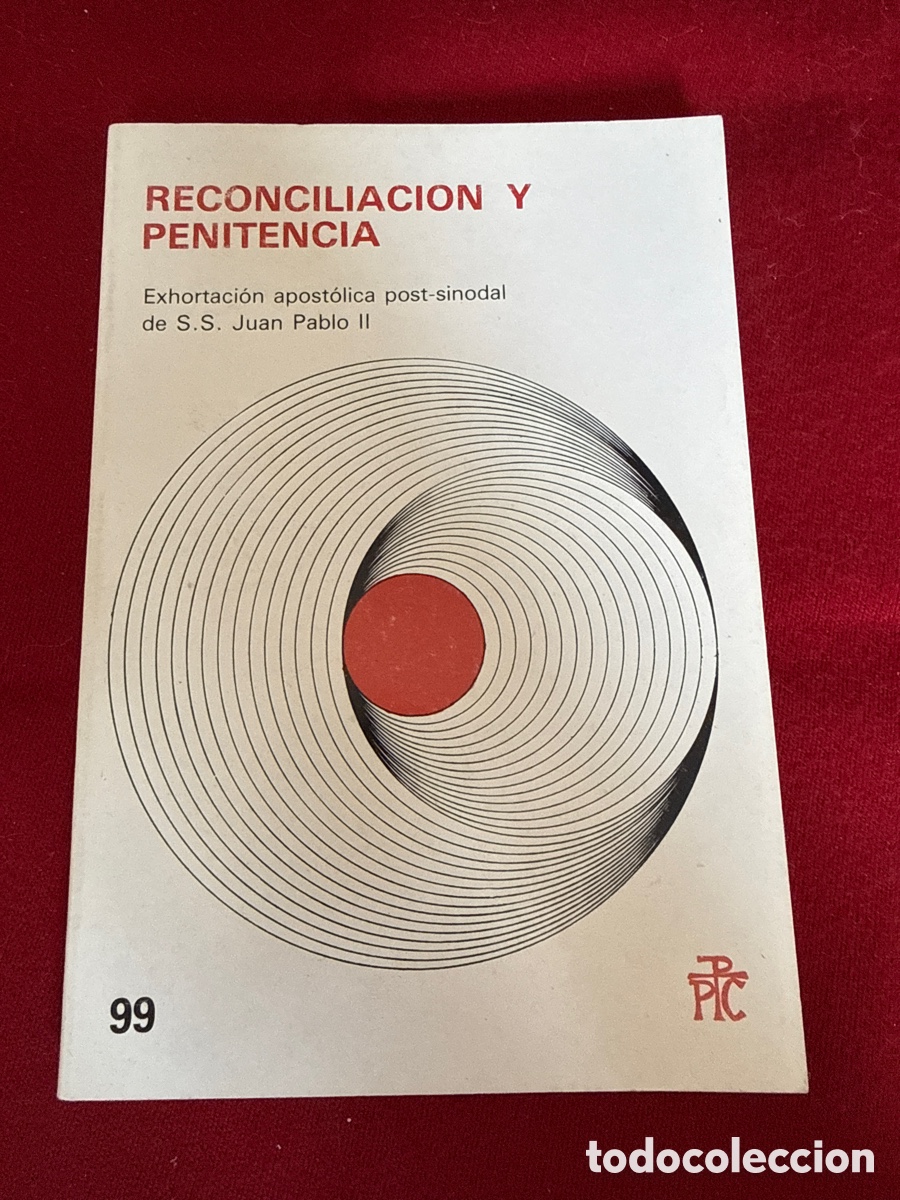 Libros de segunda mano: Exhortaci&oacute;n Apost&oacute;lica Post-Sinodal Reconciliaci&oacute;n y Penitencia.