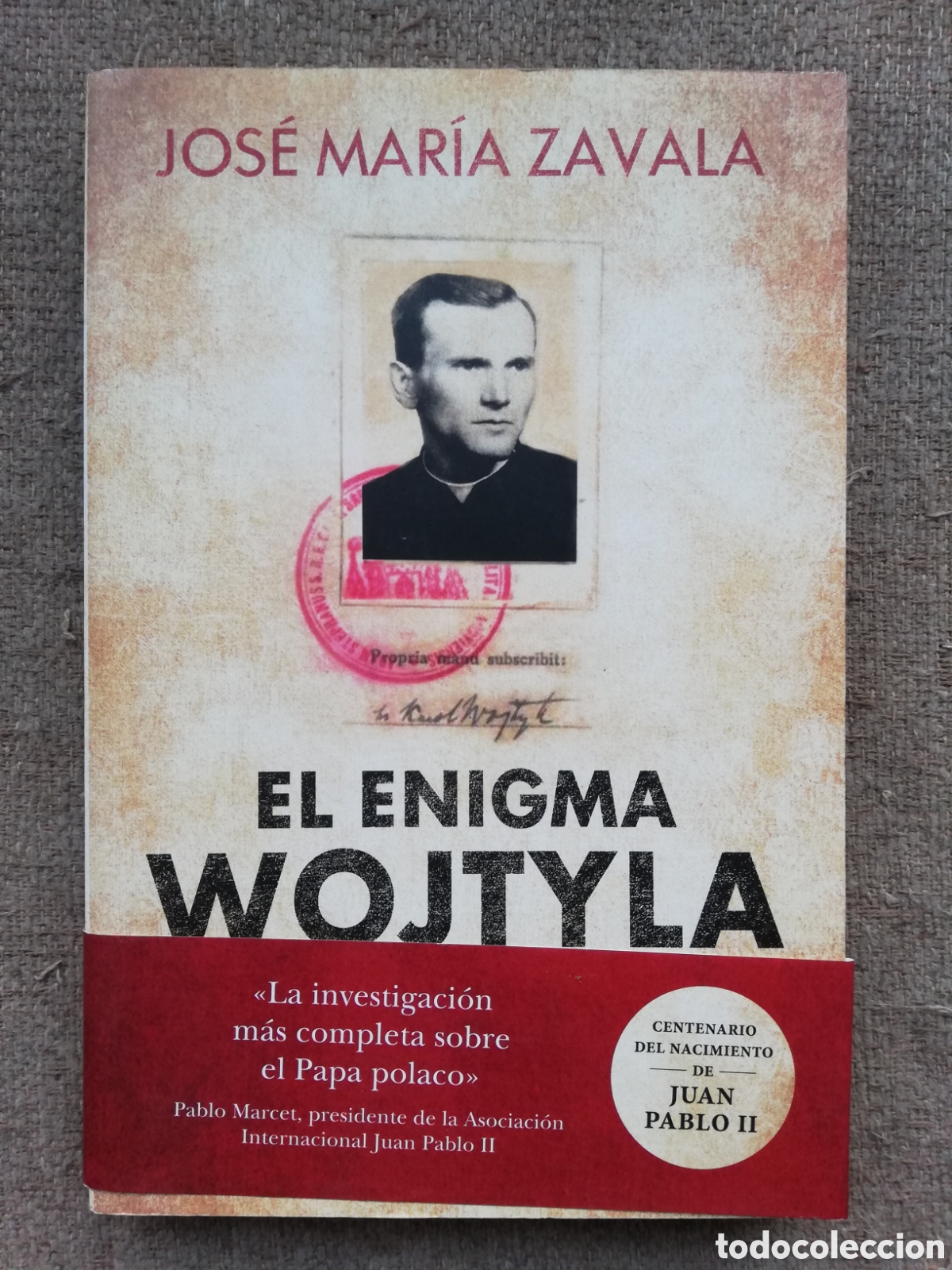 Libros de segunda mano: El enigma Wojtyla. Un retrato desconocido de Juan Pablo II, de Jos&eacute; Mar&iacute;a Zavala