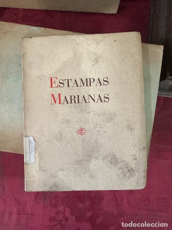 Libros de segunda mano: ESTAMPAS MARIANAS , DE M. CHUFR&Eacute; GOM&Aacute;, BARCELONA 1954