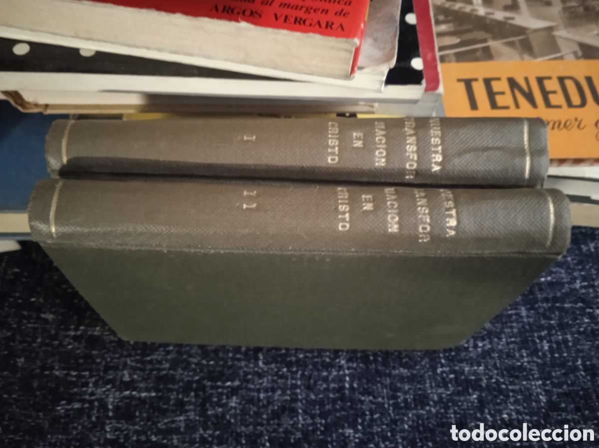 Libros de segunda mano: NUESTRA TRANSFORMACION EN CRISTO. -DOS TOMOS / DIETRICH VON HILDENBRAND -ED. RIALP 1956